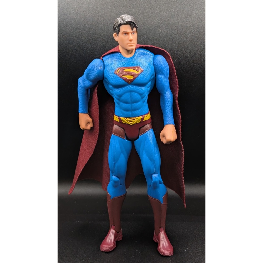 2006 Mattel Superman Returns 10" rotocast action figure With Cloth Cape